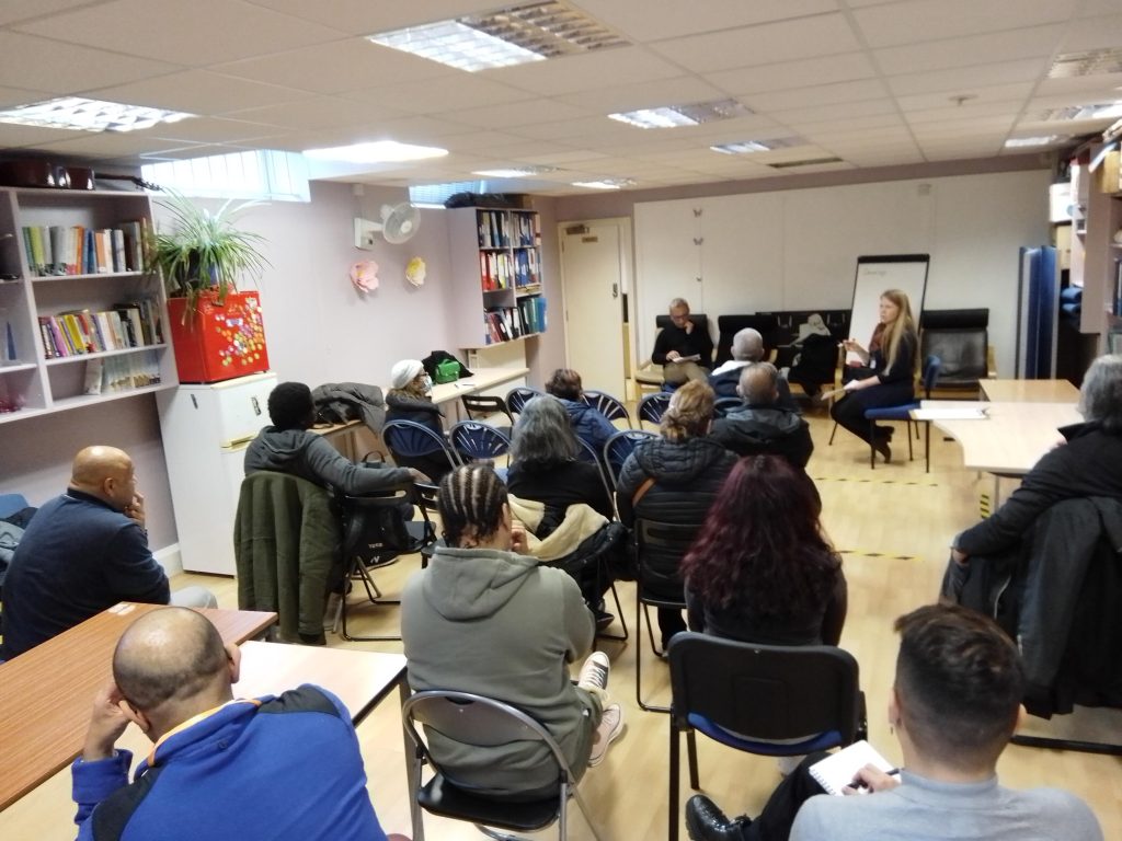 workshop on evictions at LADPP