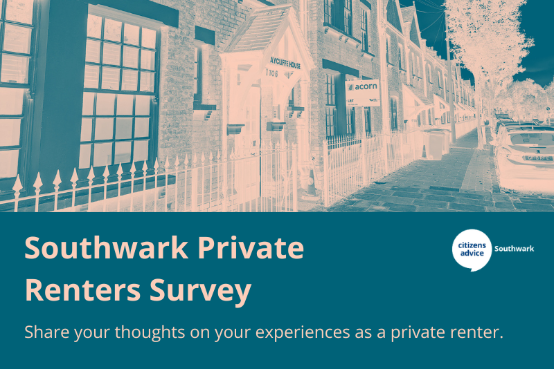 Share your thoughts on your experiences as a private renter.